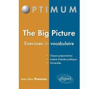 The Big Picture - Exercise Book - Jean Thomson - Ellipses - broché - Méthode de langue