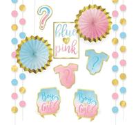 The Big Reveal Kit de décoration de chambre - 36,8 cm | Multicolore | 12 pièces.