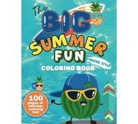 The BIG Summer Fun Coloring Book: Macho Style