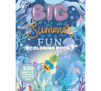 The BIG Summer Fun Coloring Book: Mermaid Style