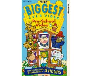 The Biggest Ever Pre-School Video - Vol. 2 [VHS] [Import anglais]