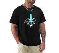 The Binding of Isaac Afterbirth Pattern Graphic Tee Printed T-Shirt Fashion Shirt for Men_12929 Black M Black 3XL