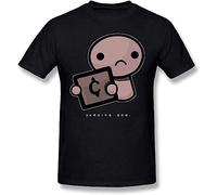 The Binding of Isaac T Shirt Judging You Dark Background T-Shirt Oversized Tee Shirt Funny Graphic Male Tshirt Hemden(XX-Large)
