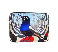 The Bird of Surrealism Housse de protection antichoc pour ordinateur portable 17"