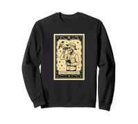 The Bird Watcher Carte de Tarot - Sorcière Gothique effrayante Sweatshirt