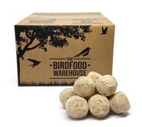 The Birdfood Warehouse Lot de 50 Boules de Graisse d'insectes de qualité supérieure pour Oiseaux Sauvages | Suif Naturel pour Oiseaux Sauvages, Nourriture à Haute énergie pour Oiseaux, Alimentation