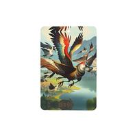 The Birds Are Dancing Lot de 6 désodorisants rectangulaires à suspendre pour chambre à coucher et salle de bain