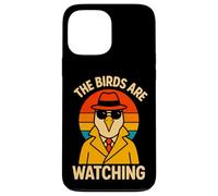 The Birds are Watching, Cadeau de Conspiration Amusant pour Les Amoureux des Oiseaux Coque pour iPhone 13 Pro Max