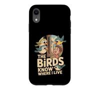 The Birds Know Where I Live Mangeoire Oiseaux Coque pour iPhone XR