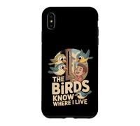 The Birds Know Where I Live Mangeoire Oiseaux Coque pour iPhone XS Max