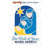 The Birth of Jesus Word Search: Itty-Bitty Bible Activity Book (Pk of 6)