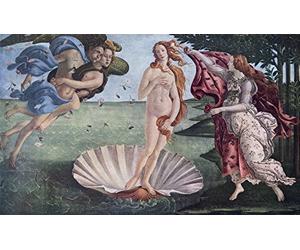 The Birth Of Venus By Sandro Botticelli From The Worlds Greatest Paintings Publié par Odhams Press London 1934 Poster Print (45,7 x 27,9 cm)