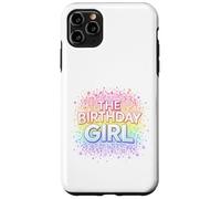 The Birthday Girl | Rétro Groovy Rainbow Sparkle Stars Coque pour iPhone 11 Pro Max