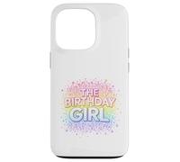 The Birthday Girl | Rétro Groovy Rainbow Sparkle Stars Coque pour iPhone 13 Pro