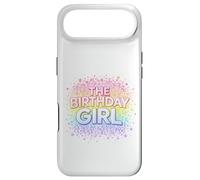 The Birthday Girl | Rétro Groovy Rainbow Sparkle Stars Coque pour iPhone Air