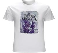 The Birthday Massacre Mens T-Shirt Printed Graphic Top Unisex Tee White L