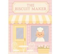 The Biscuit Maker: Cute cat themed Pastel Composition Notebook (7.5 x 9.25 in)