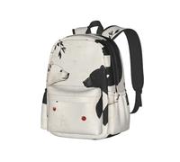 The Black And White Bears Looked At Each Other Sac à dos léger pour voyage, randonnée, trajets quotidiens d'affaires, sac à dos pour ordinateur portable rose pour homme et femme