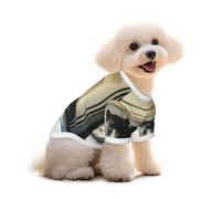 The Black Panther in The Corridor T-shirt pour chien et chiot avec débardeur élastique pour chiens et chats Taille S