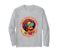 The Blacker The Berry The Sweeter The Juice Black Women Afro Manche Longue
