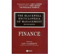 The Blackwell Encyclopedia Of Management, Finance