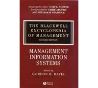 The Blackwell Encyclopedia Of Management, Management Information Systems