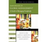 The Blackwell Handbook of Global Management: A Guide to Managing Complexity Lane, Maznevski M. , M., McNett Jeanne, Jeanne (Auteur)