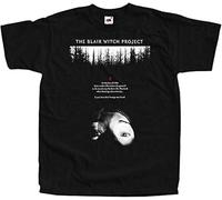 The Blair Witch Project 1999 Horror Film T-Shirt Men's Black Tee Manches Courtes(X-Large)