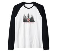 The Blair Witch Project Front and Back Scared Enough Horror Manche Raglan