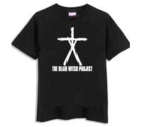 The Blair Witch Project T-Shirt Graphic Top Printed Shirt Short Sleeve Mens Tee BlackM