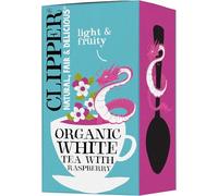 THÉ BLANC À LA FRAMBOISE BIO 34 g (20 x 1,7 g) - CLIPPER