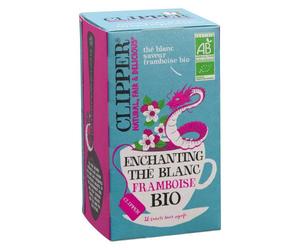 The blanc framboise bio Enchanting Clipper - Boîte de 20 sachets