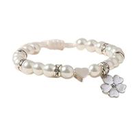 The Blessing Bracelet de bénédiction en cristal 12 mm Qkz735, 10cm, Métal