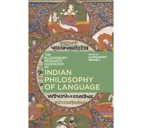 The Bloomsbury Research Handbook Of Indian Philosophy Of Language