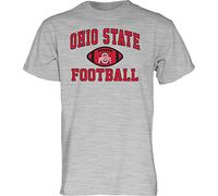 The Blue Brand NCAA Ohio State Buckeyes T-Shirt pour Homme Gris Football Ohio State Buckeyes Taille L