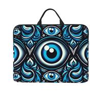 The-Blue-Evil-Eye Housse pour ordinateur portable 14" avec fermeture éclair