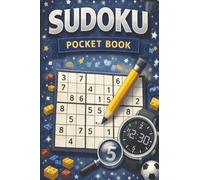 The Blue Sudoku Pocket Book: A Classic Pocket Puzzle Book for Adults, Teens and Seniors with 50+ Puzzles and Solutions to solve and enjoy!