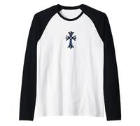 The Blue Topaz Cross Diamonds Manche Raglan