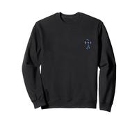 The Blue Topaz Cross Diamonds Sweatshirt