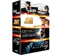 The Blues Brothers + Jimi + Get On Up + Ray – Coffret Black Musique – DVD – Universal Pictures