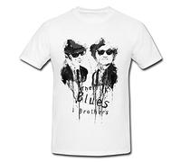The Blues-Brothers T-shirt pour homme Blanc - Blanc - X-Large