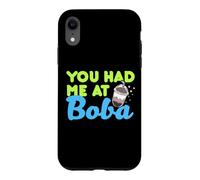 Thé Boba Assorti Love You Had Me At Boba Coque pour iPhone XR