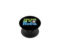 Thé Boba Assorti Love You Had Me At Boba PopSockets PopGrip Adhésif