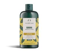 The Body Shop Banana Truly Shampooing nourrissant (1 x 400 ml), shampooing anti-frisottis à la banane, pour cheveux secs sujets aux frisottis, cheveux ondulés et bouclés, contrôle des frisottis, soins