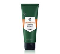 The Body Shop Guarana and Coffee Crème hydratante énergisante pour homme (1 x 100 ml) pour peaux sèches, crème naturelle pour le visage pour homme, soin de la peau pour homme, hydratation 24 h et