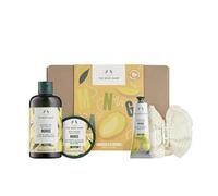 THE BODY SHOP Mango Kit de soins de la peau - Coffret cadeau végétalien avec beurre de karité, aloe vera et huile de graines de mangue, commerce équitable communautaire pour une peau douce et soyeuse