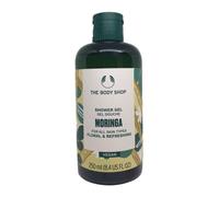 The Body Shop MORINGA Gel Douche Pour Tous Types De Peau Rafraîchissantflacon Cosmétique De Bain Vegan Au Parfum Floral Testé Dermatologiquement 250 ml