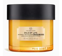 THE BODY SHOP OILS OF LIFE CREMA DE NOCHE REVITALIZANTE INTENSIVA 80 ML.