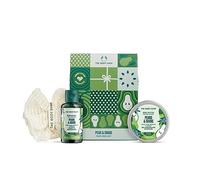 The Body Shop Pears & Share Mini coffret cadeau de soins pour le corps, végétalien, 3 pièces