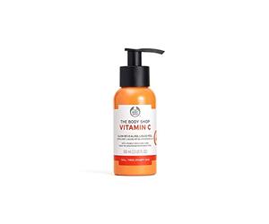 The Body Shop Peeling Liquide Révélateur À La Vitamine C Peeling Liquide Nettoyant Éclaircissant À La Vitamine C Exfolie En Douceur La Peau Du Visage Paquet Avec Pompe 100 ml